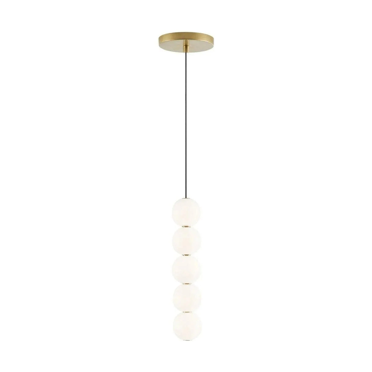 Visual Comfort Modern Collection - Orbet Verical LED Pendant - 700TDOBT5NB-LED927 | Montreal Lighting & Hardware