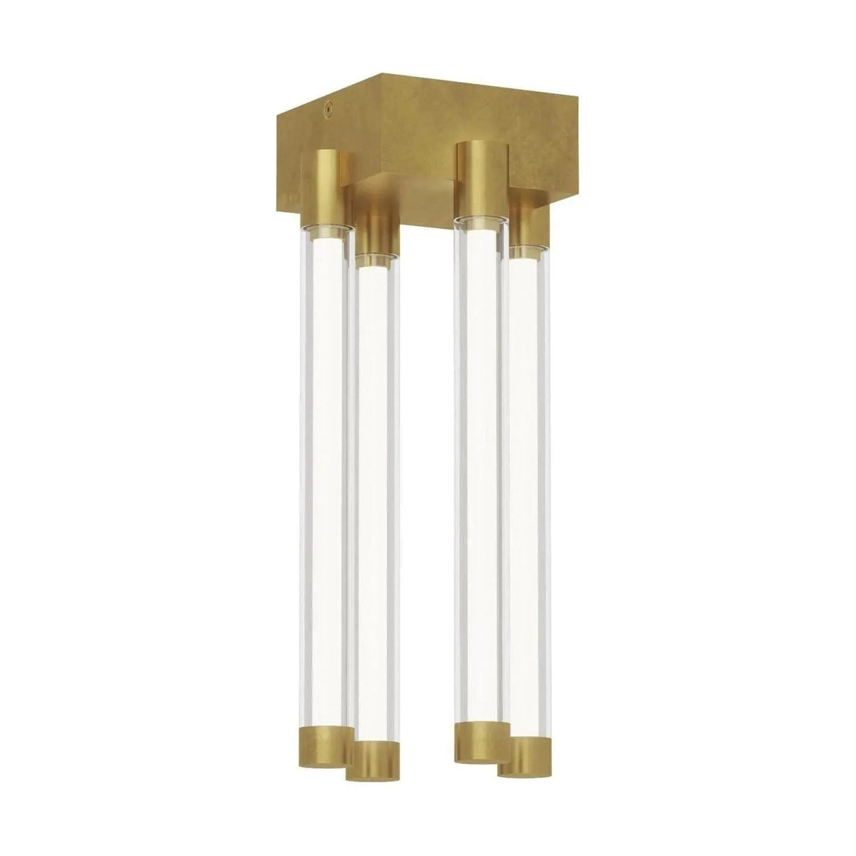 Visual Comfort Modern Collection - Phobos Short LED Flush Mount - 700FMPHB6NB-LED927 | Montreal Lighting & Hardware