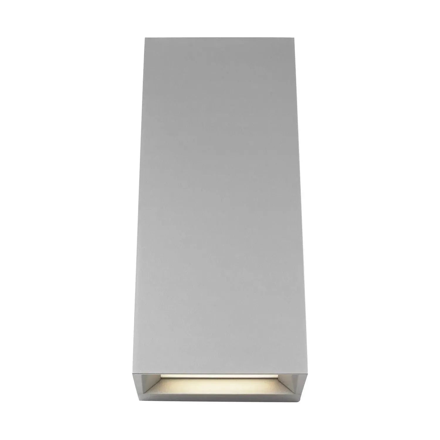 Visual Comfort Modern Collection - Pitch 12 LED Outdoor Wall Mount - 700OWPIT12B-LED930 | Montreal Lighting & Hardware