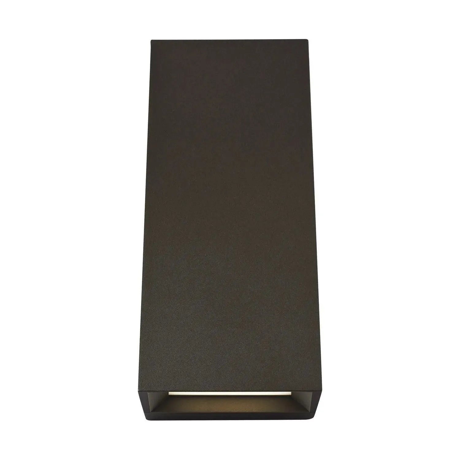 Visual Comfort Modern Collection - Pitch 12 LED Outdoor Wall Mount - 700OWPIT12Z-LED930 | Montreal Lighting & Hardware