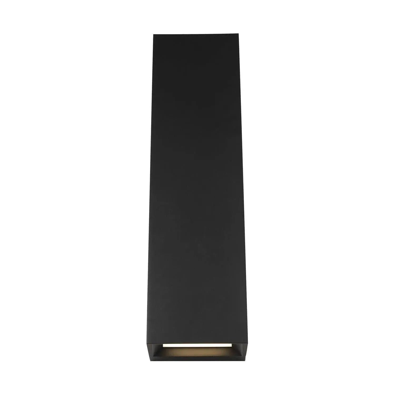 Visual Comfort Modern Collection - Pitch 19 LED Outdoor Wall Mount - 700OWPIT19B-LED930 | Montreal Lighting & Hardware