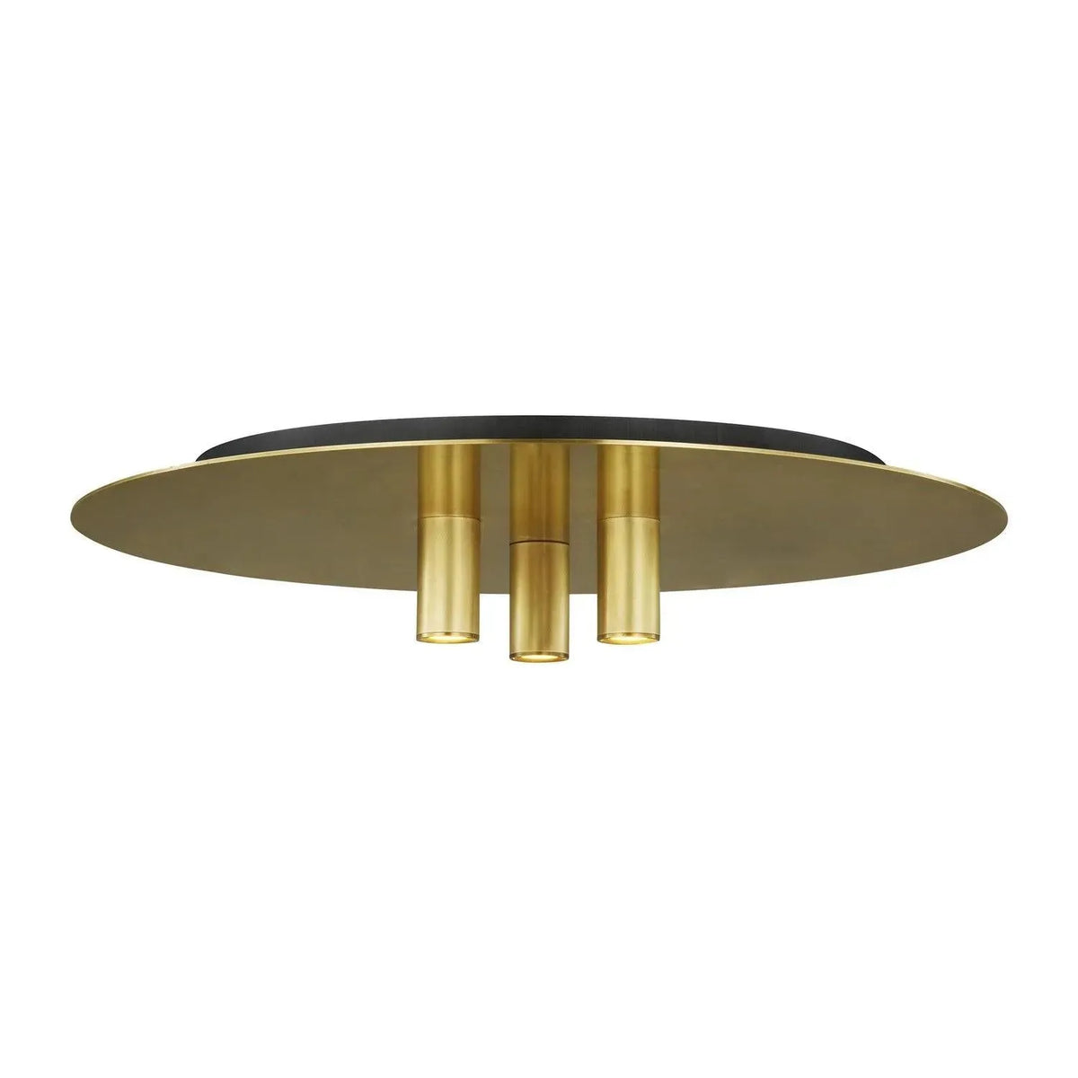 Visual Comfort Modern Collection - Ponte LED Flush Mount - 700FMPNT16B-LED930-277 | Montreal Lighting & Hardware
