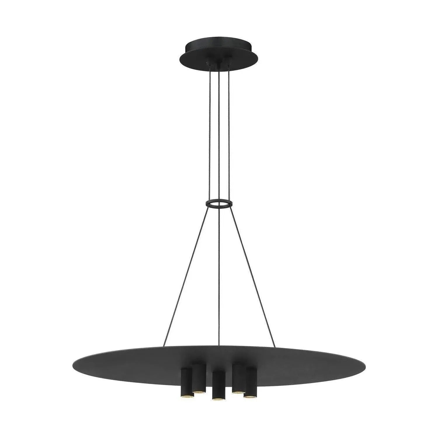 Visual Comfort Modern Collection - Ponte LED Pendant - 700TDPNT22B-LED930 | Montreal Lighting & Hardware