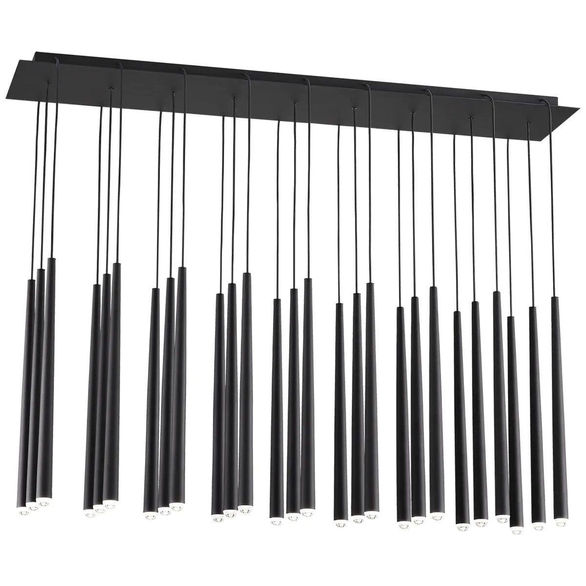 Visual Comfort Modern Collection - Pylon LED Linear Chandelier - 700TRSPPYL27TB-LED930120 | Montreal Lighting & Hardware