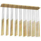 Visual Comfort Modern Collection - Pylon LED Linear Chandelier - 700TRSPPYL27TNB-LED930120 | Montreal Lighting & Hardware