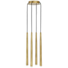 Visual Comfort Modern Collection - Pylon LED Multi-Light Pendant - 700TRSPPYL4RNB-LED930 | Montreal Lighting & Hardware