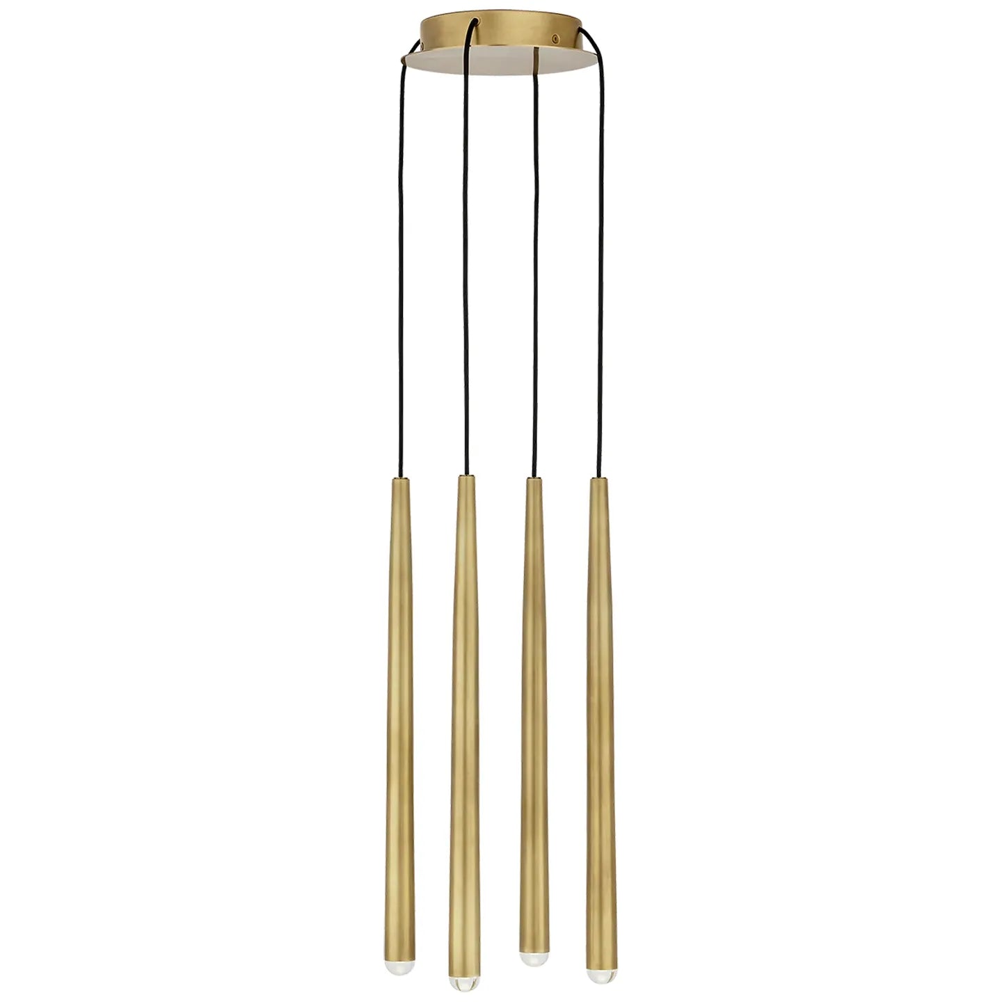Visual Comfort Modern Collection - Pylon LED Multi-Light Pendant - 700TRSPPYL4RNB-LED930 | Montreal Lighting & Hardware