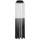 Visual Comfort Modern Collection - Pylon LED Multi-Light Pendant - 700TRSPPYL8RB-LED930 | Montreal Lighting & Hardware