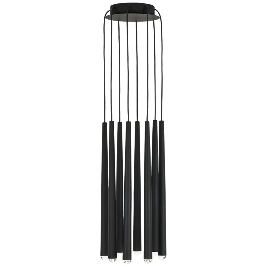 Visual Comfort Modern Collection - Pylon LED Multi-Light Pendant - 700TRSPPYL8RB-LED930 | Montreal Lighting & Hardware