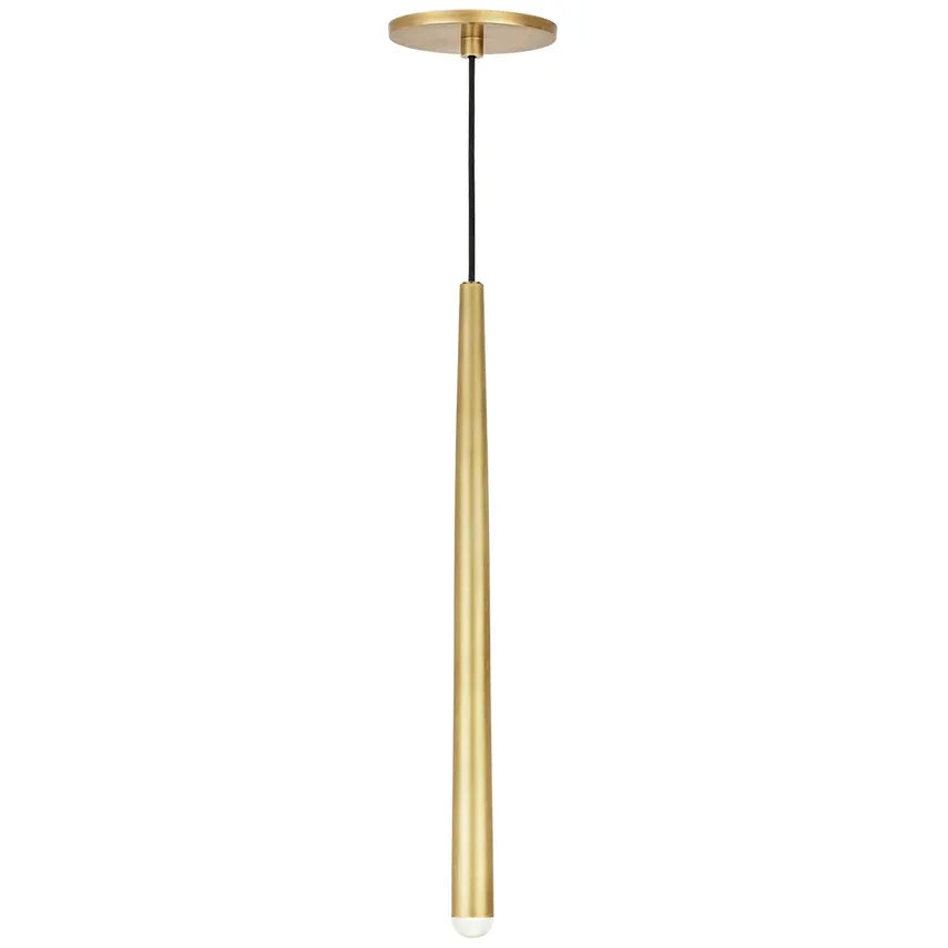 Visual Comfort Modern Collection - Pylon LED Pendant - 700TRSPPYL1RB-LED930 | Montreal Lighting & Hardware