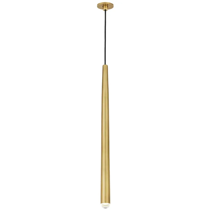 Visual Comfort Modern Collection - Pylon LED Port Alone Pendant - 700TRSPAPYL1PB-LED930 | Montreal Lighting & Hardware
