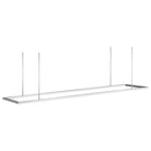 Visual Comfort Modern Collection - Stagger Halo LED Linear Suspension - 700LSSTG84PSS-LED927 | Montreal Lighting & Hardware