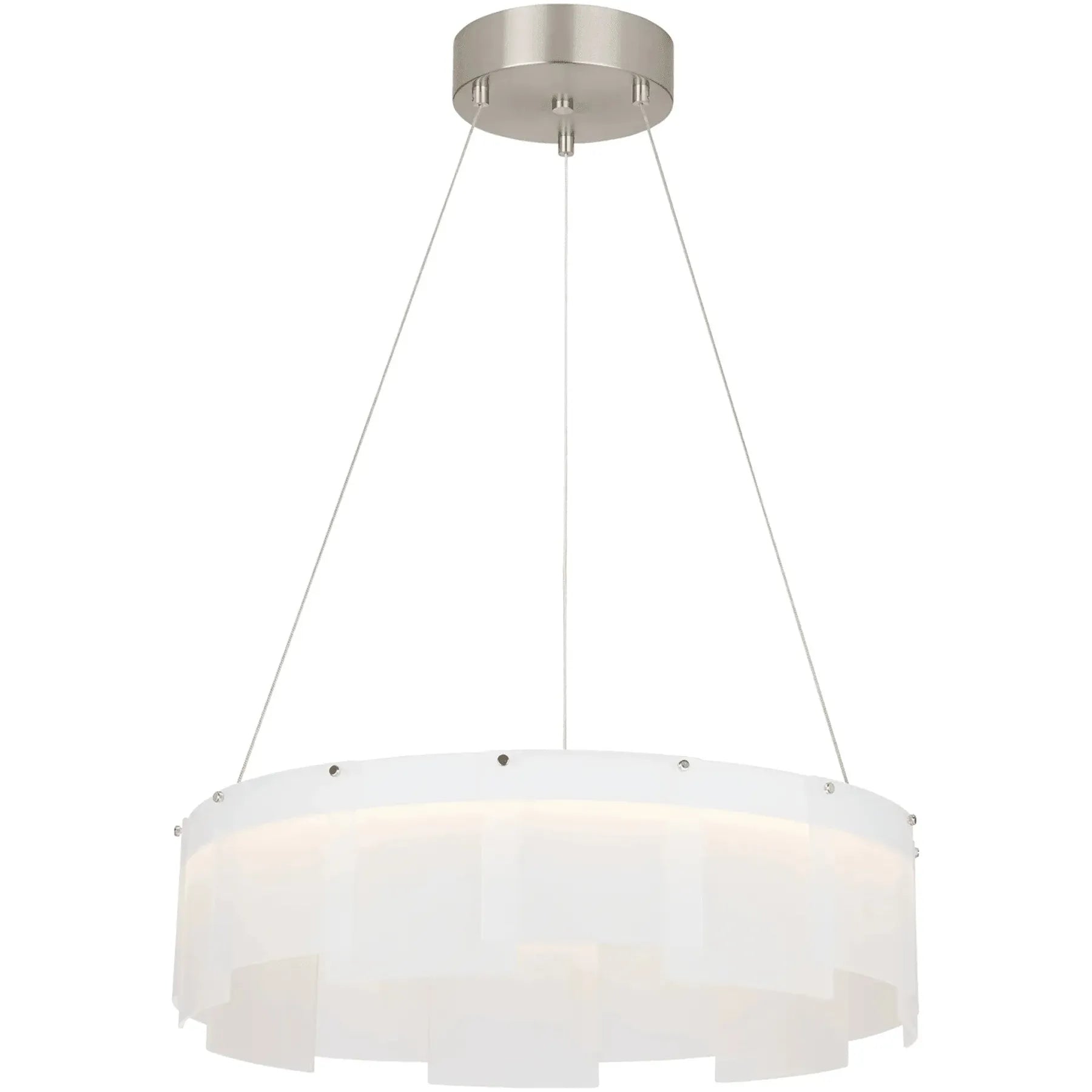 Visual Comfort Modern Collection - Stratos LED Chandelier - 700STR30FS-LED927 | Montreal Lighting & Hardware