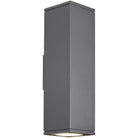 Visual Comfort Modern Collection - Tegel 18 LED Outdoor Wall Mount - 700OWTEG83018NWCHUDUNV | Montreal Lighting & Hardware