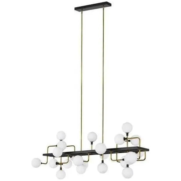 Visual Comfort Modern Collection - Viaggio Linear Chandelier - 700LSVGOOR-LED930 | Montreal Lighting & Hardware