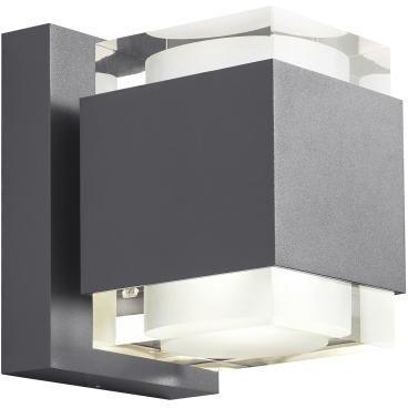 Visual Comfort Modern Collection - Voto LED Outdoor Wall Mount - 700OWVOT8278HUDUNVS | Montreal Lighting & Hardware