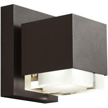 Visual Comfort Modern Collection - Voto LED Outdoor Wall Mount - 700OWVOT8278ZDOUNVS | Montreal Lighting & Hardware