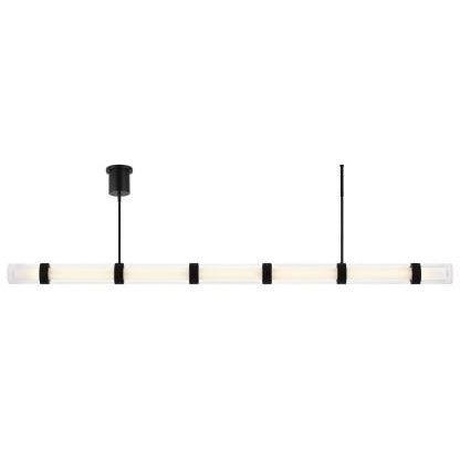 Visual Comfort Modern Collection - Wit LED Linear Suspension - 700LSWIT7B-LED930 | Montreal Lighting & Hardware