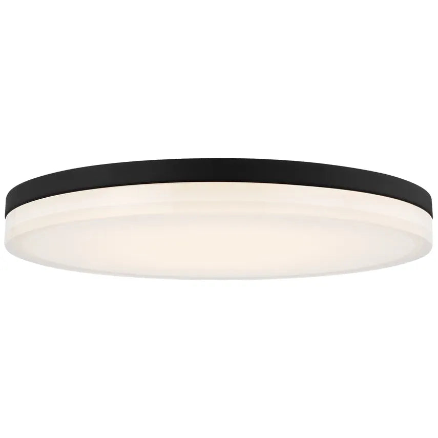 Visual Comfort Modern Collection - Wyatt LED Flush Mount - 700FMWYT16B-LED930 | Montreal Lighting & Hardware