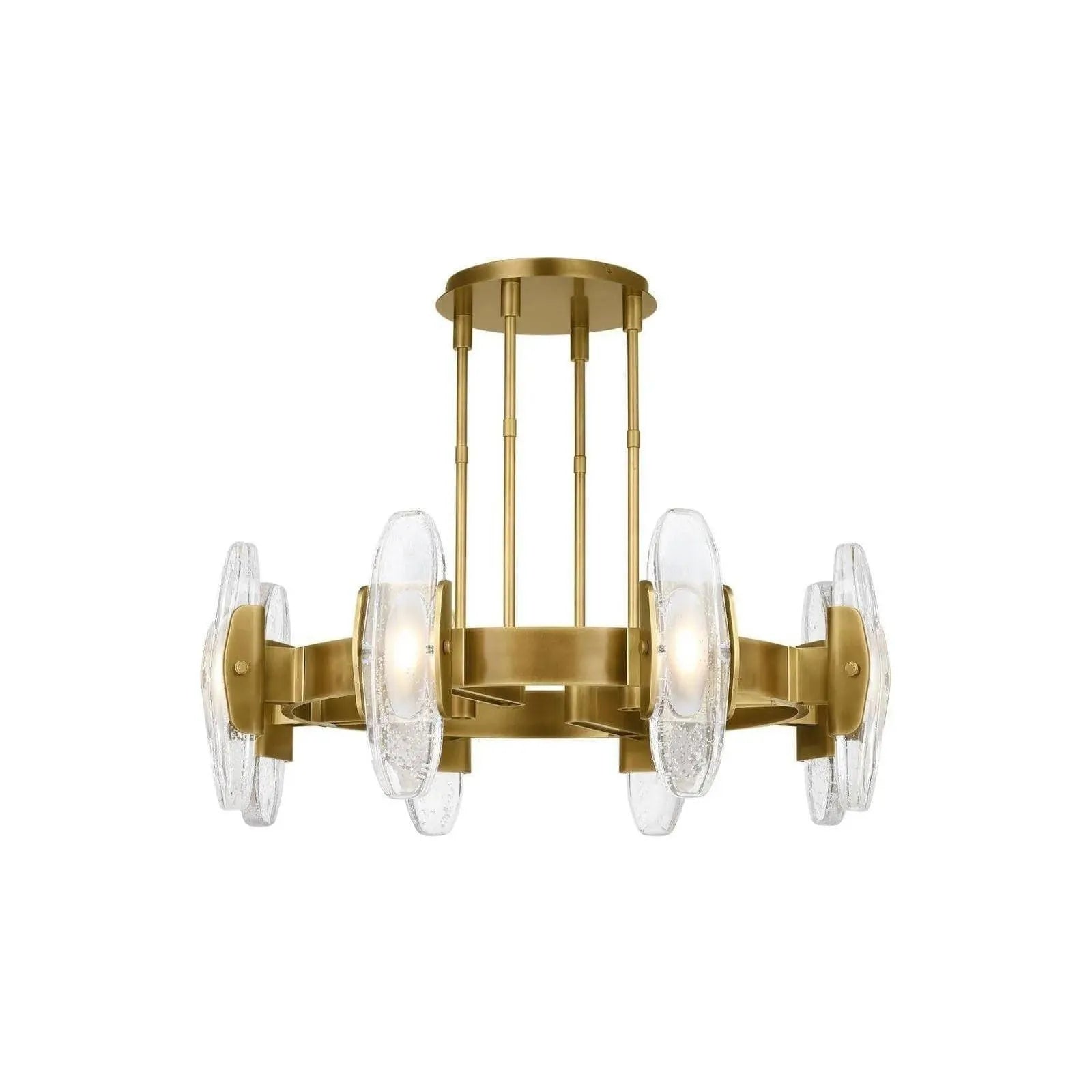 Visual Comfort Modern Collection - Wythe LED Chandelier - 700WYT8BR-LED927 | Montreal Lighting & Hardware