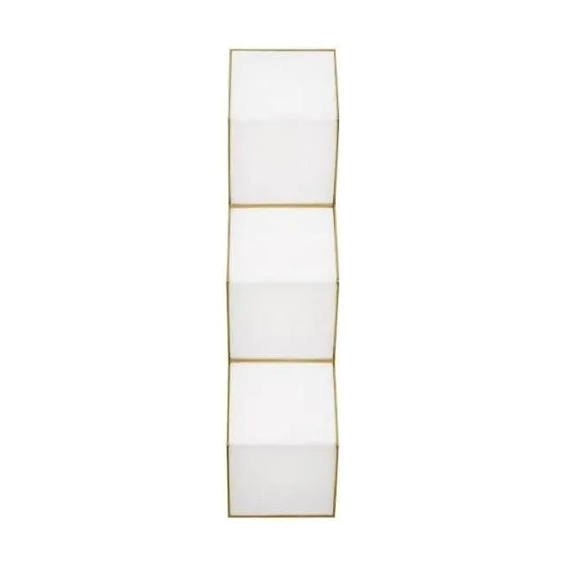 Visual Comfort Modern Collection - Zig Zag LED Wall Sconce - CDWS11127WNB | Montreal Lighting & Hardware