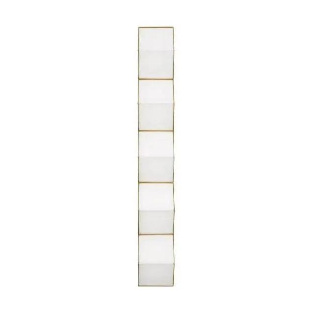 Visual Comfort Modern Collection - Zig Zag LED Wall Sconce - CDWS11227WNB | Montreal Lighting & Hardware