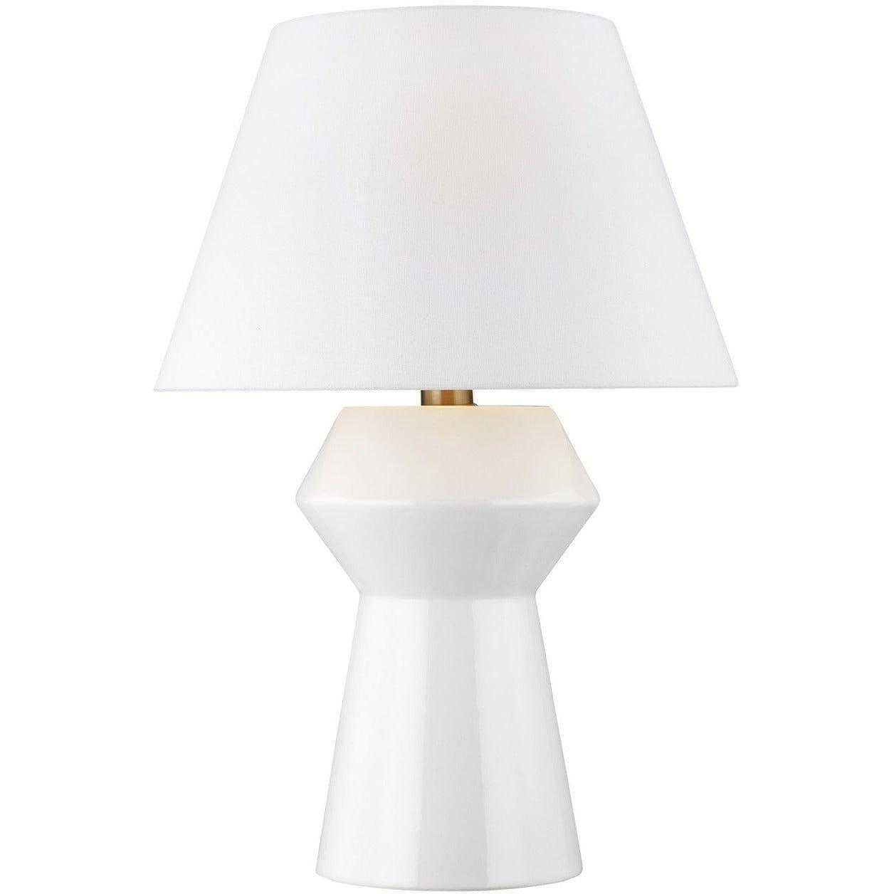Visual Comfort Studio Collection - Abaco Inverted Table Lamp - CT1061ARCBBS1 | Montreal Lighting & Hardware