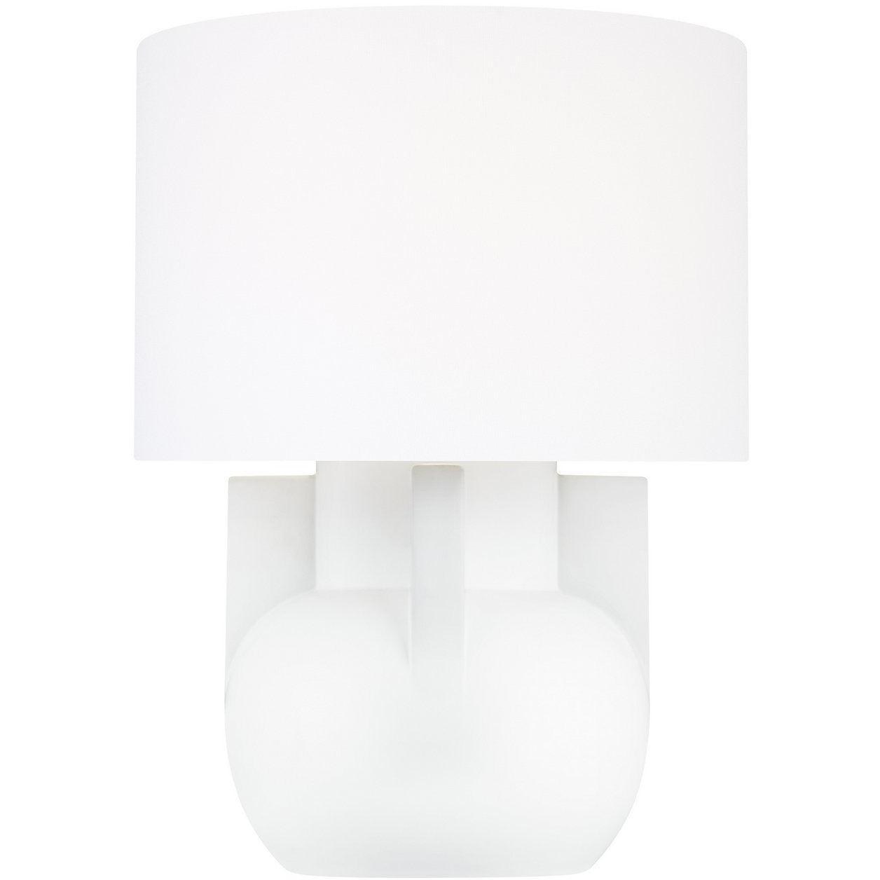 Visual Comfort Studio Collection - William Wide Table Lamp - LT1071IVC1 | Montreal Lighting & Hardware