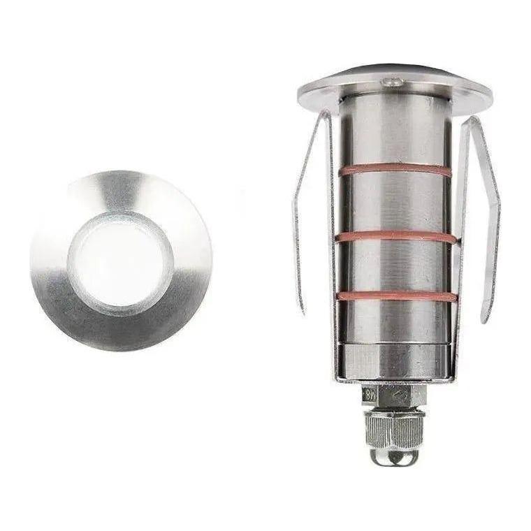 WAC Lighting - 1021 1-Inch LED Recessed Inground - 1021-27SS | Montreal Lighting & Hardware