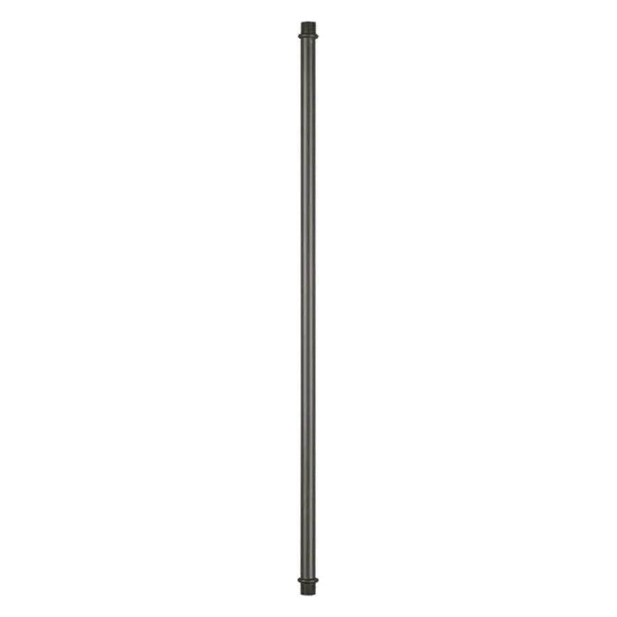 WAC Lighting - 120V Track Suspension Rod for Track - R24-BK | Montreal Lighting & Hardware