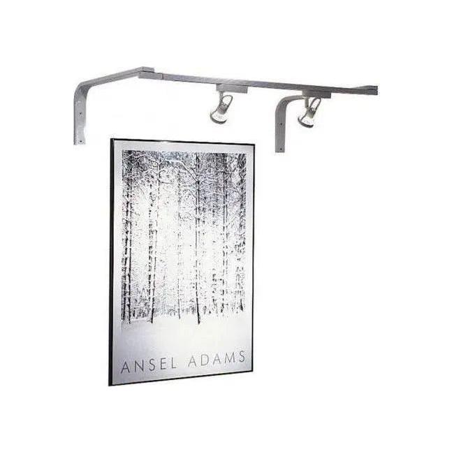 WAC Lighting - 120V Track Wall Mount Suspension Bracket - TBKT-BK | Montreal Lighting & Hardware