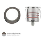 WAC Lighting - 2011 2-Inch LED Round Recessed Inground - 2011-30BS | Montreal Lighting & Hardware