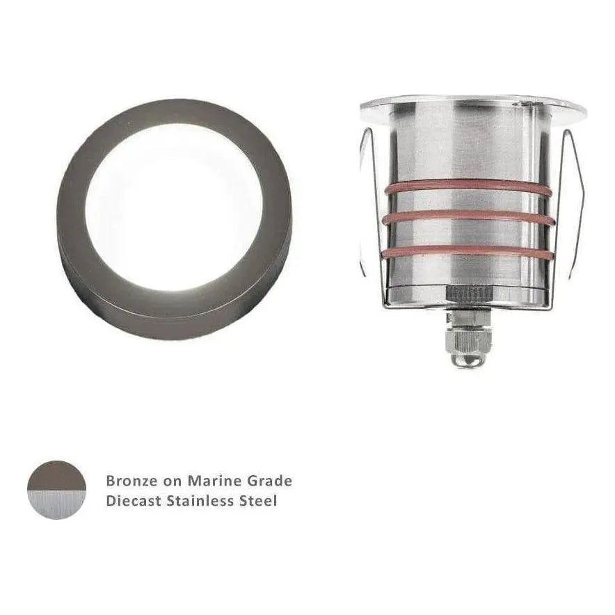 WAC Lighting - 2011 2-Inch LED Round Recessed Inground - 2011-30BS | Montreal Lighting & Hardware