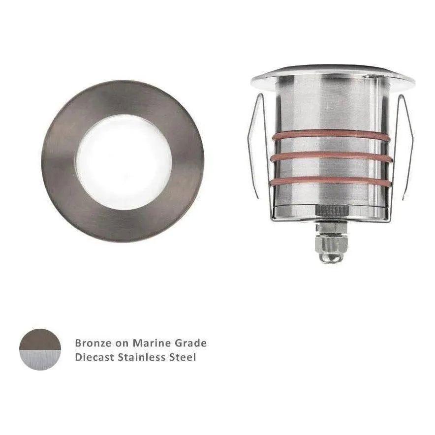 WAC Lighting - 2021 2-Inch LED Round Recessed Inground - 2021-27BS | Montreal Lighting & Hardware