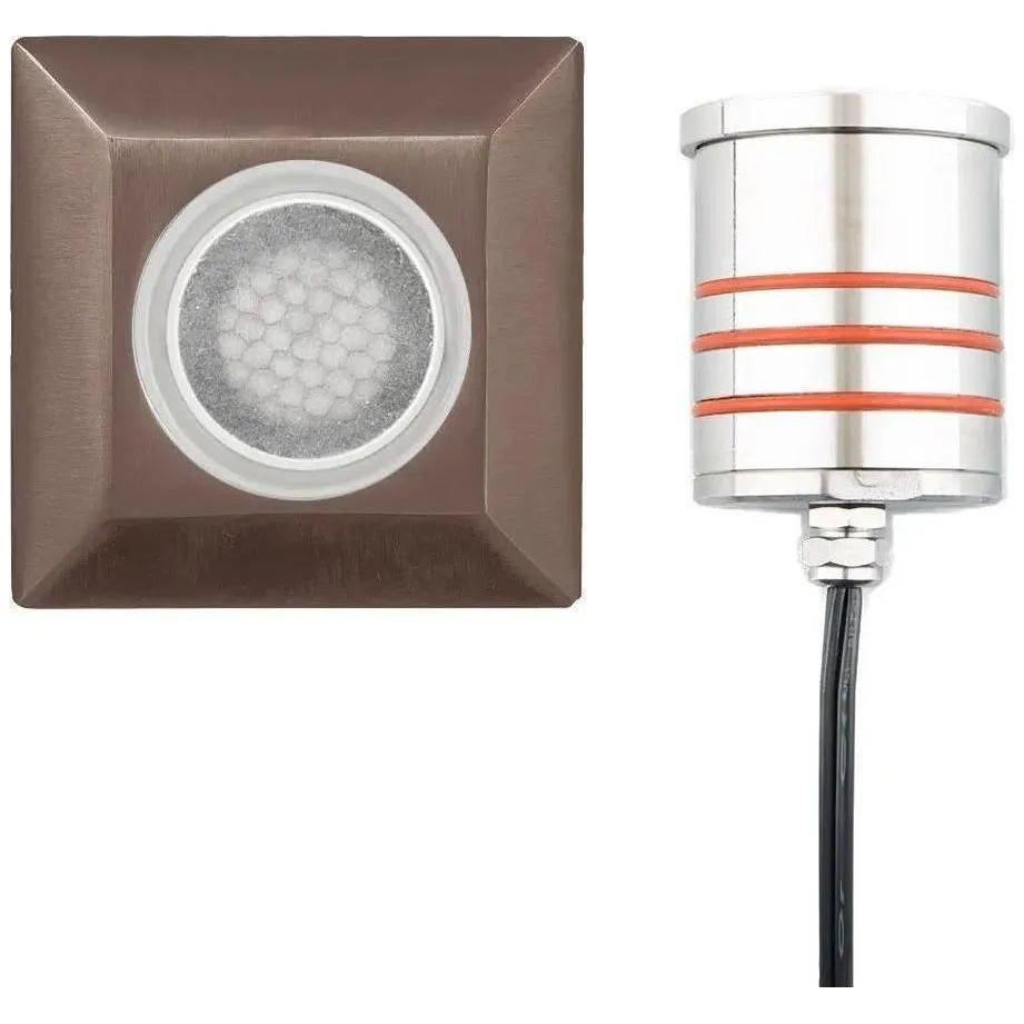 WAC Lighting - 2052 2-Inch LED Square Recessed Inground - 2052-30BS | Montreal Lighting & Hardware