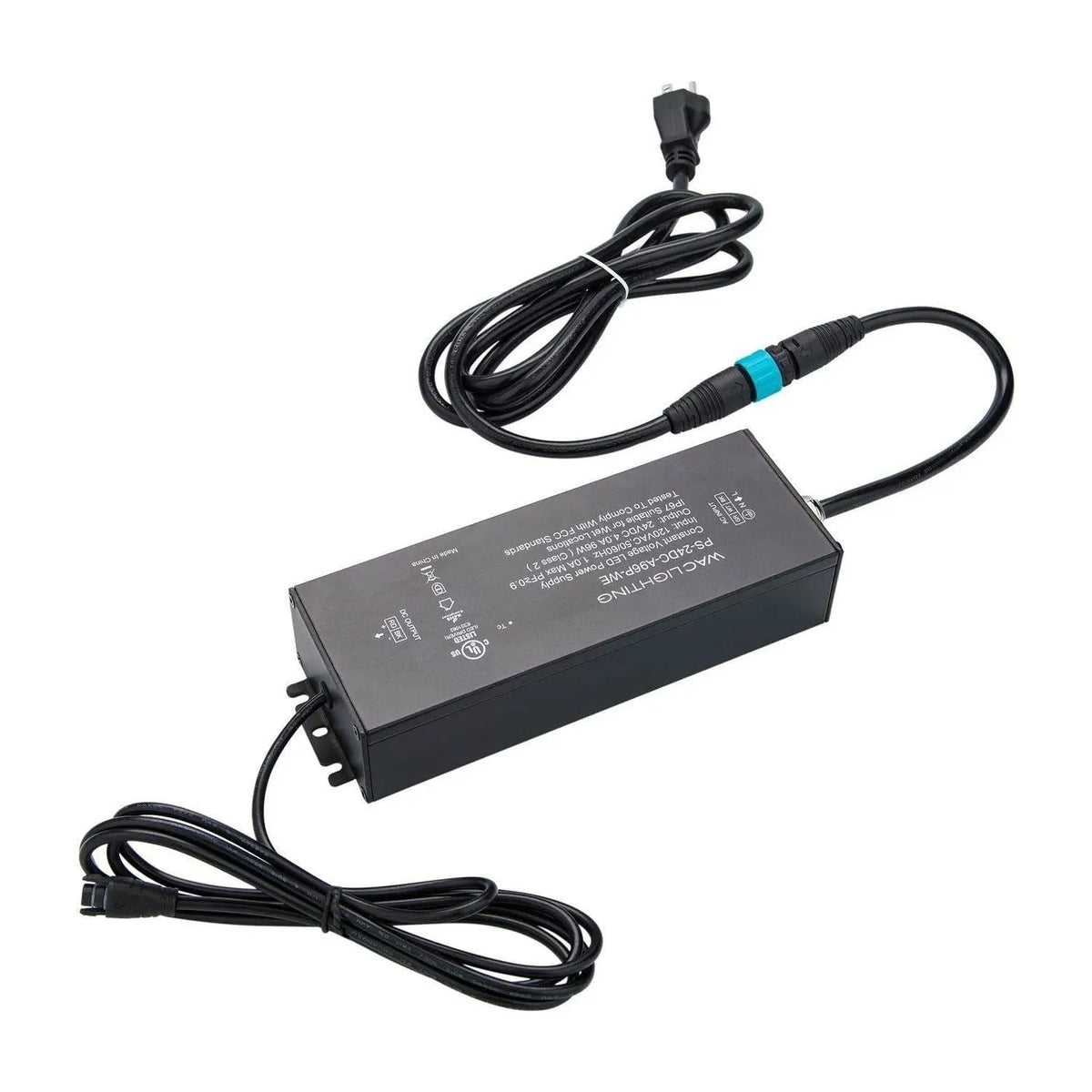 WAC Lighting - 24Vdc Power Supply Power Supply - PS-24DC-A96P-WE | Montreal Lighting & Hardware
