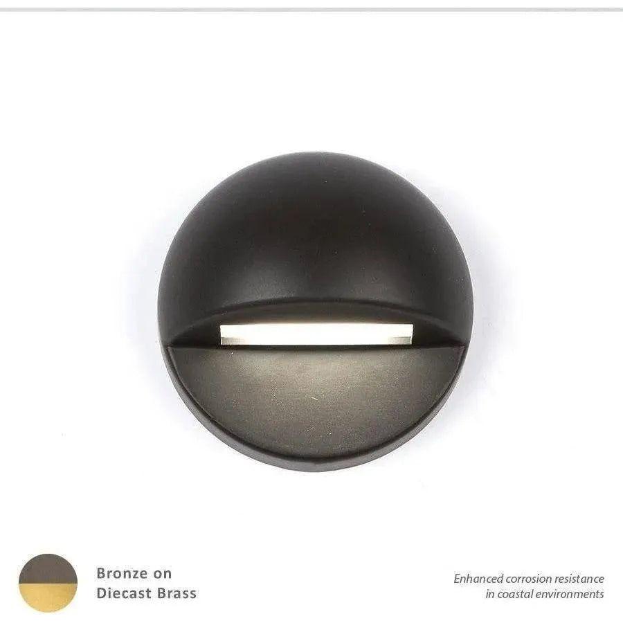 WAC Lighting - 3011 Round LED Deck and Patio Light - 3011-27BBR | Montreal Lighting & Hardware