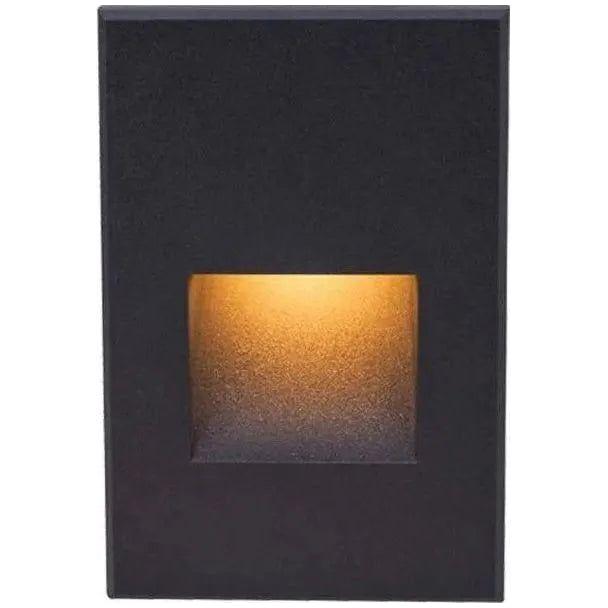WAC Lighting - 4021 12V Vertical LED Step and Wall Light - 4021-AMBK | Montreal Lighting & Hardware
