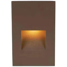 WAC Lighting - 4021 12V Vertical LED Step and Wall Light - 4021-AMBZ | Montreal Lighting & Hardware