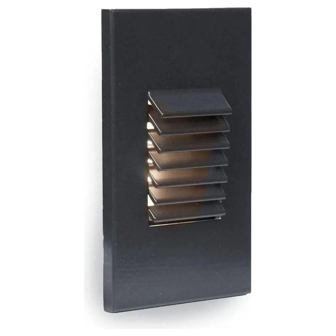 WAC Lighting - 4061 12V Vertical LED Step and Wall Light - 4061-27BK | Montreal Lighting & Hardware