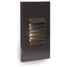 WAC Lighting - 4061 12V Vertical LED Step and Wall Light - 4061-30BZ | Montreal Lighting & Hardware