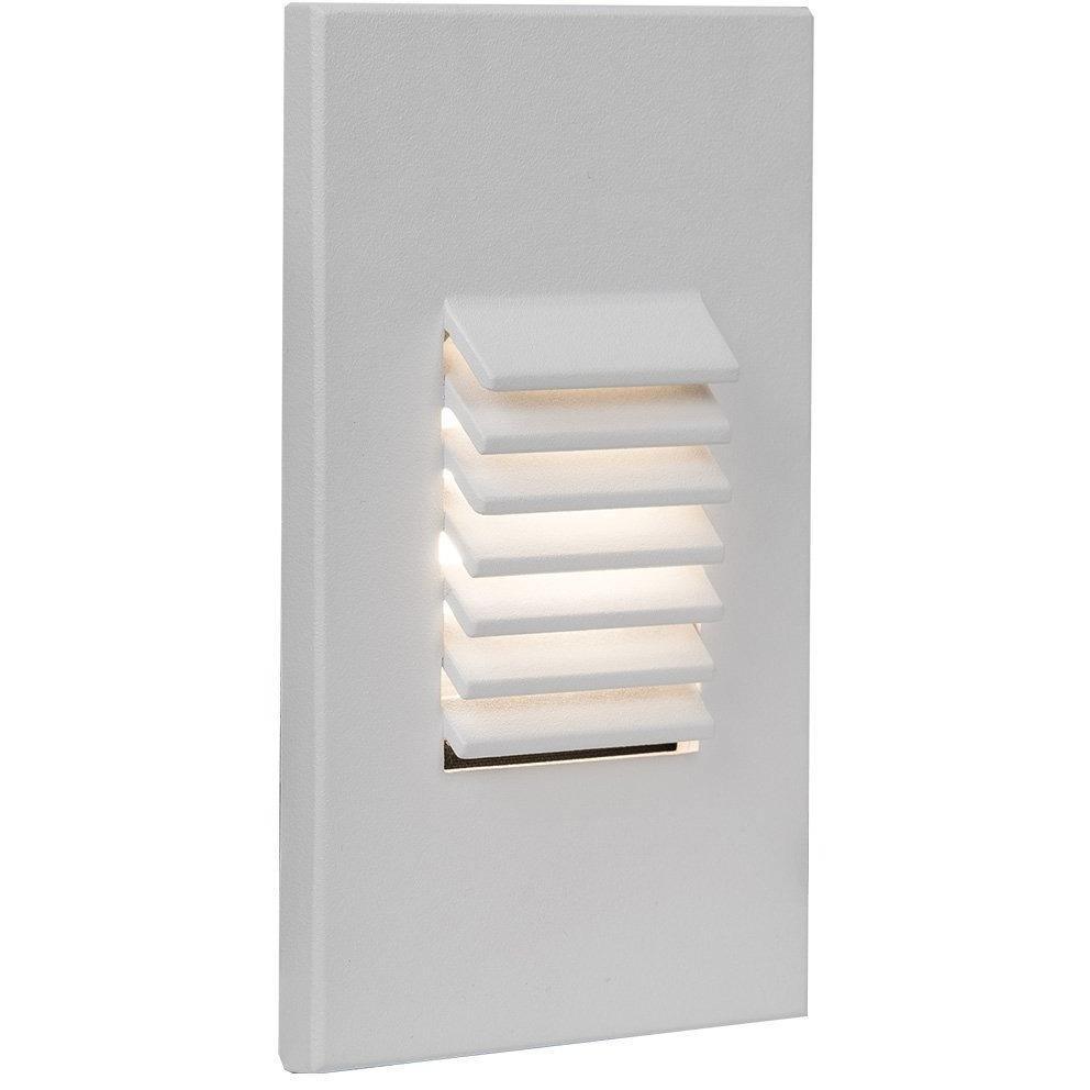 WAC Lighting - 4061 12V Vertical LED Step and Wall Light - 4061-AMWT | Montreal Lighting & Hardware