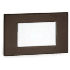 WAC Lighting - 4071 12V Horizontal LED Step and Wall Light - 4071-27BZ | Montreal Lighting & Hardware