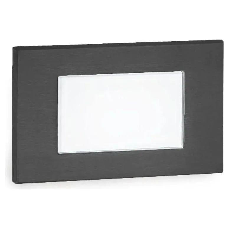 WAC Lighting - 4071 12V Horizontal LED Step and Wall Light - 4071-AMBK | Montreal Lighting & Hardware