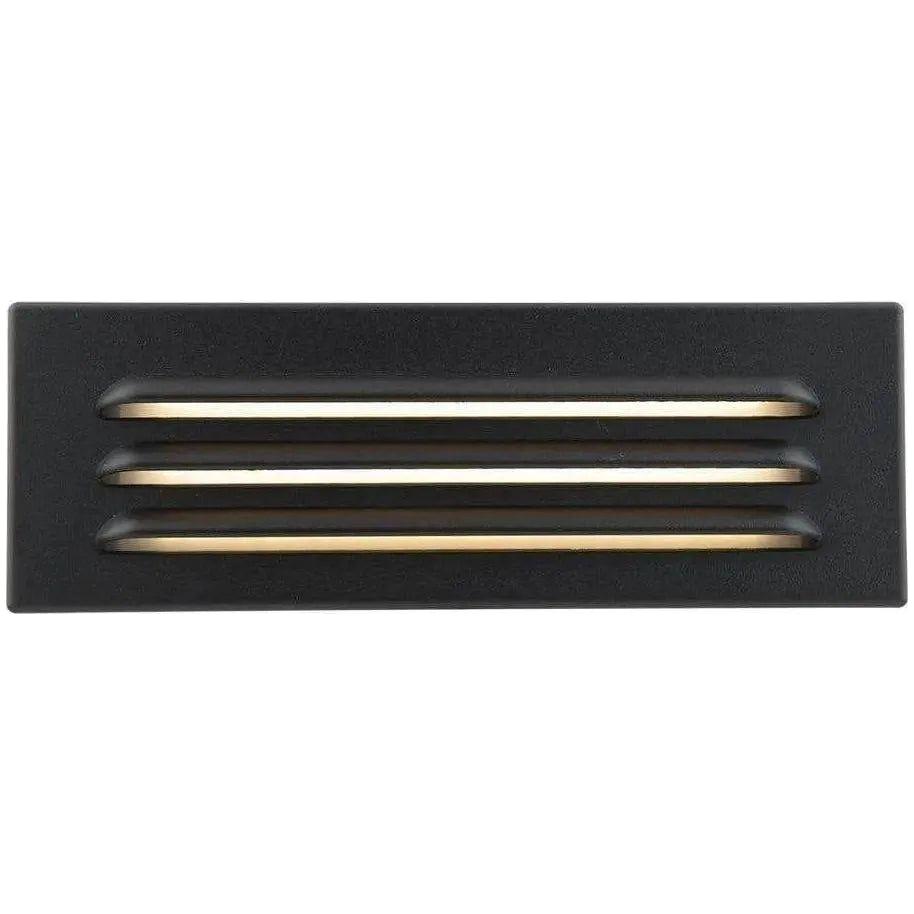 WAC Lighting - 4901 12V LED Step and Wall Light - 4901-30BK | Montreal Lighting & Hardware