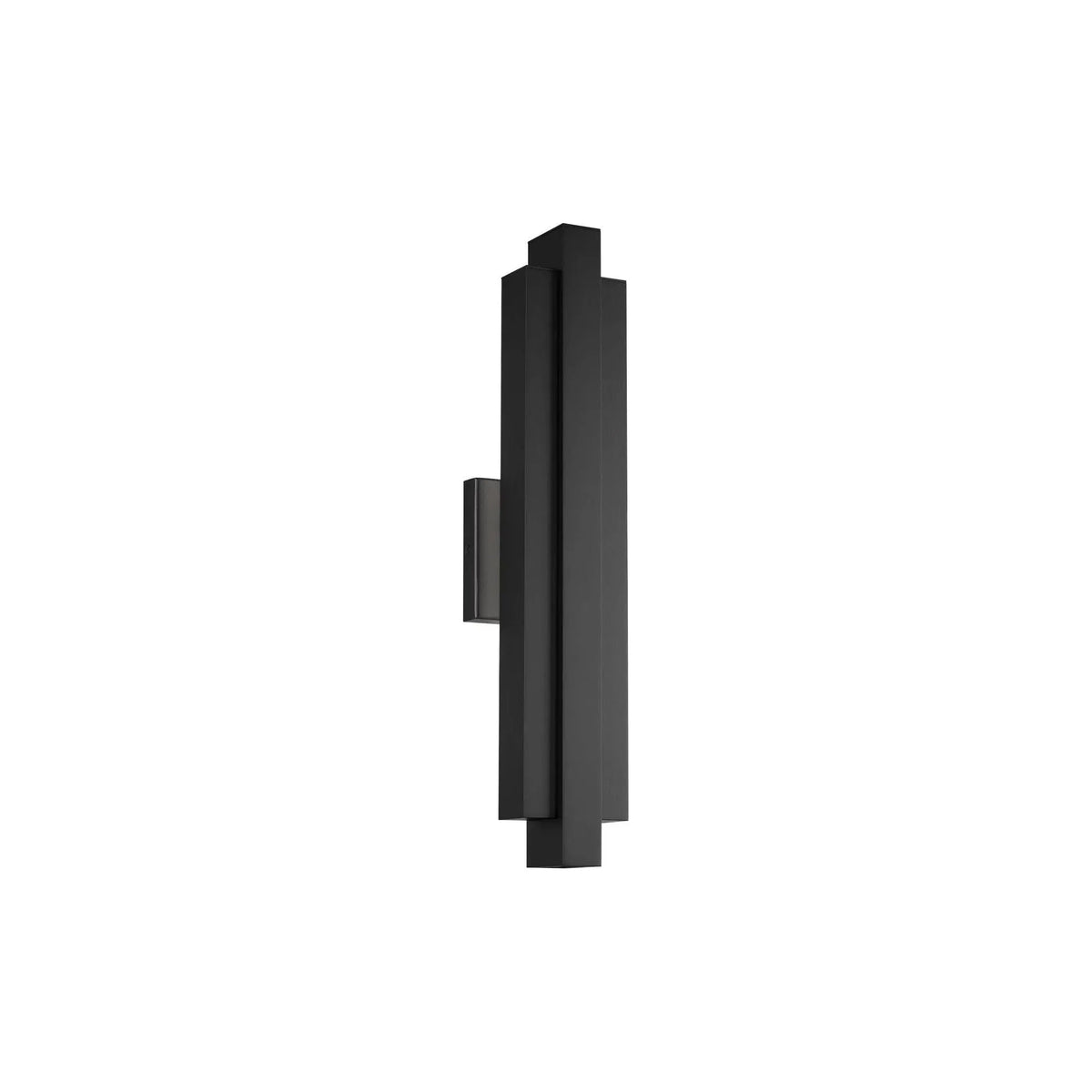 WAC Lighting - Arrow LED Outdoor Wall Sconce - WS-W57422-27-BK | Montreal Lighting & Hardware