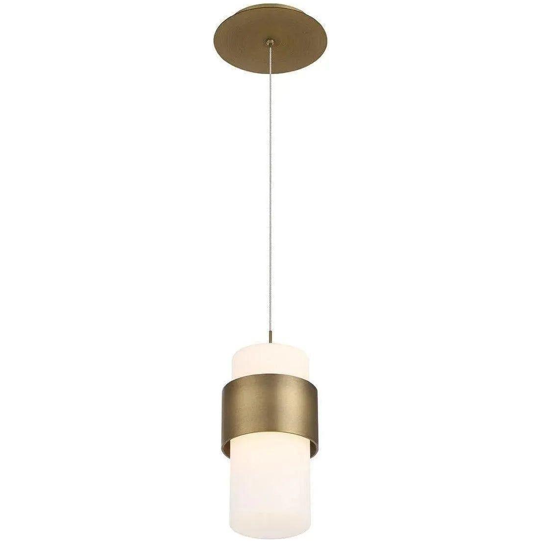 WAC Lighting - Banded LED Pendant - PD-68909-AB | Montreal Lighting & Hardware