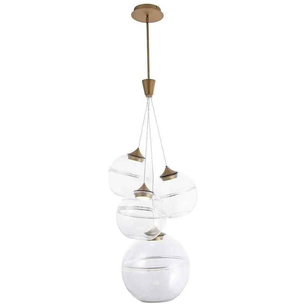 WAC Lighting - Bistro LED Pendant - PD-20004-AB | Montreal Lighting & Hardware