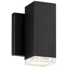 WAC Lighting - Block LED Outdoor Wall Light - WS-W61806-BK | Montreal Lighting & Hardware