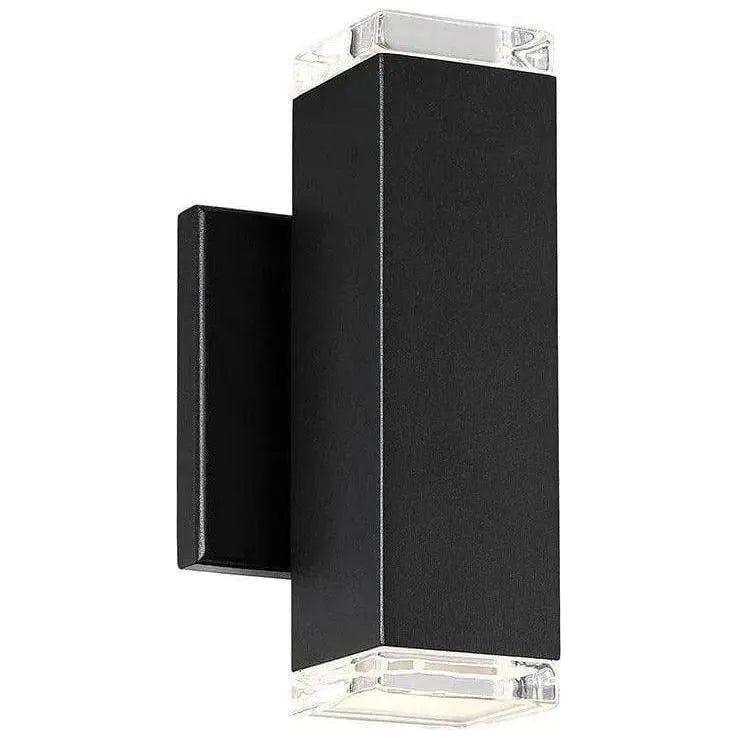 WAC Lighting - Block LED Outdoor Wall Light - WS-W61808-BK | Montreal Lighting & Hardware